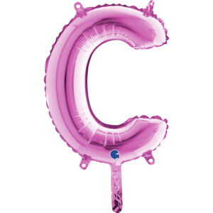 14" - 36CM LETTERA MINI C FUCSIA