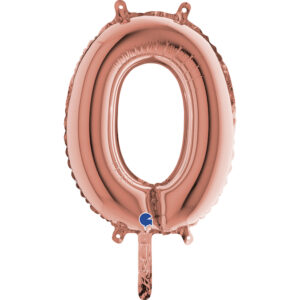 14" - 36CM NUMERO MINI 0 ROSEGOLD