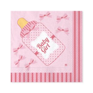 20 TOVAGLIOLI 33*33 BIBERON ROSA