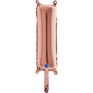 14" - 36CM LETTERA MINI I ROSEGOLD