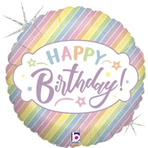 HAPPY BIRTHDAY PASTEL COLOR