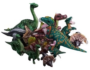 DINOSAURO PELUCHE ASS 42 cm