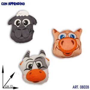 ANIMALI PELUCHE 3 ASS 13cm