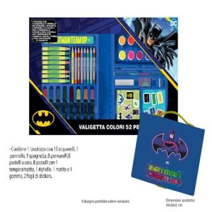 VALIGETTA BATMAN COLORI 52 PZ