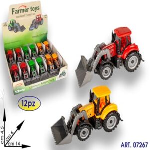 TRATTORE FARMER CM 13 COL ASS DISPLAY 12