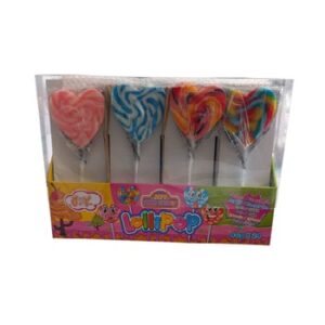 LECCA LECCA LOLLIPOP CUORE 40gX24
